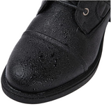 Women’s Black Combat Ankle Boots – Comfortable Fit