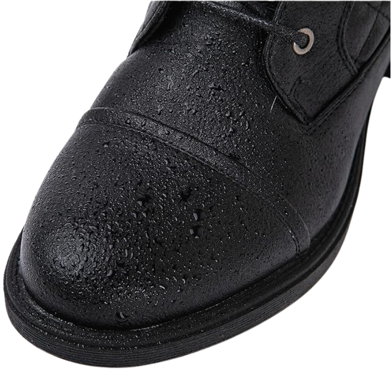 Women’s Black Combat Ankle Boots – Comfortable Fit