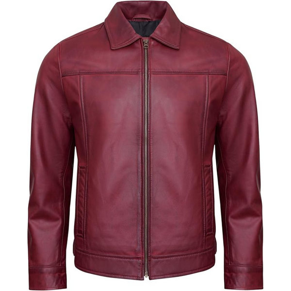 Men’s Vintage Leather Jacket – Classic Style