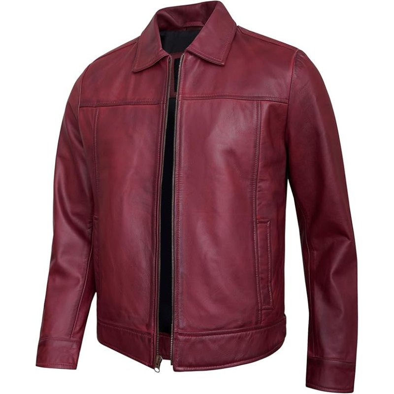 Men’s Vintage Leather Jacket – Classic Style