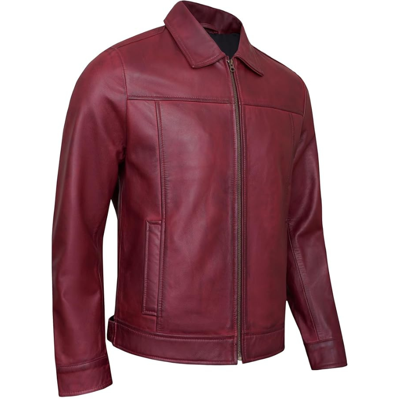 Men’s Vintage Leather Jacket – Classic Style
